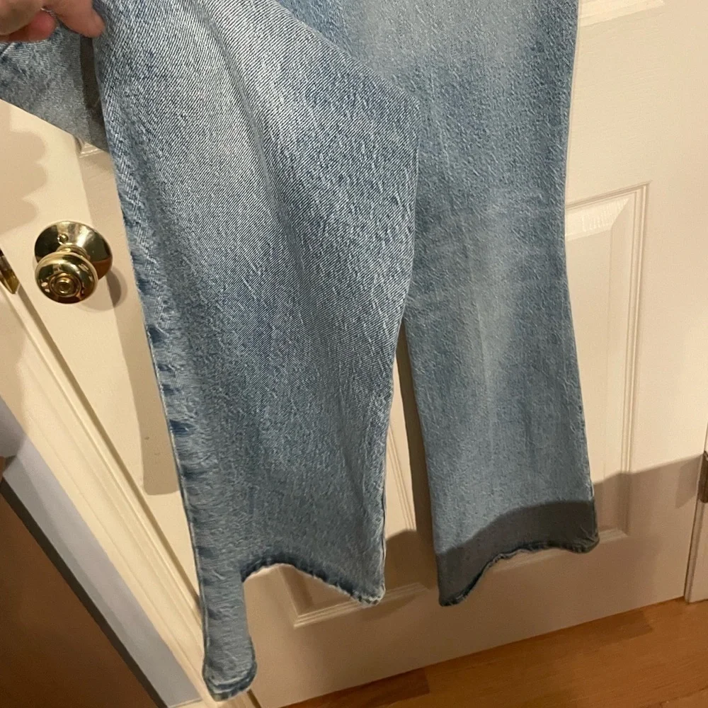 New Frame Le High Flare 32 Crystal Beach Tear Wash - Picture 12 of 12